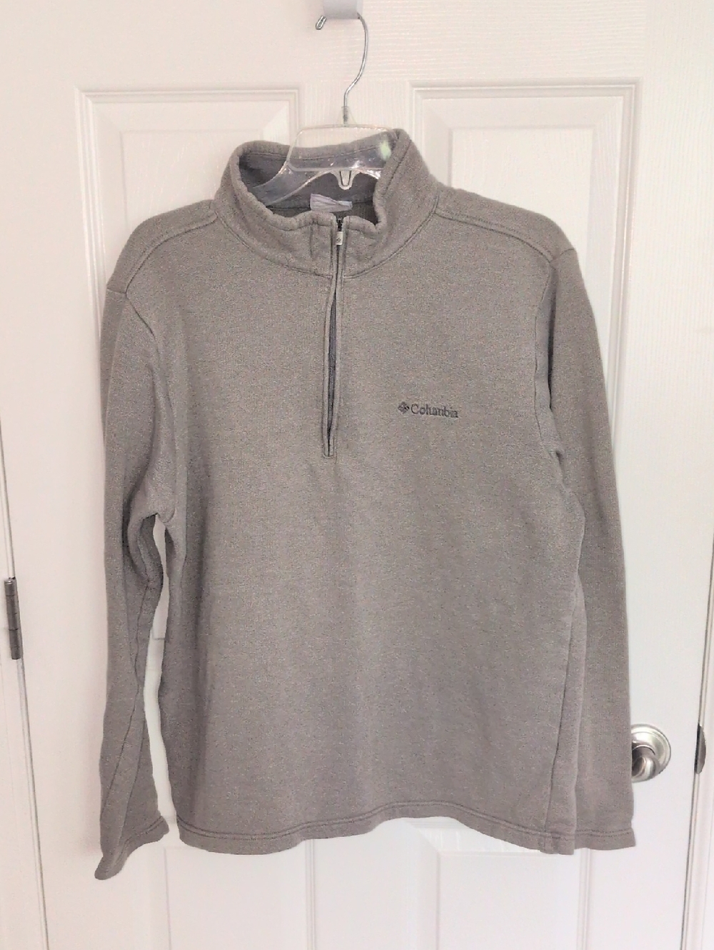 Columbia Men's 1/4 Zip Pullover - Light Brown - L